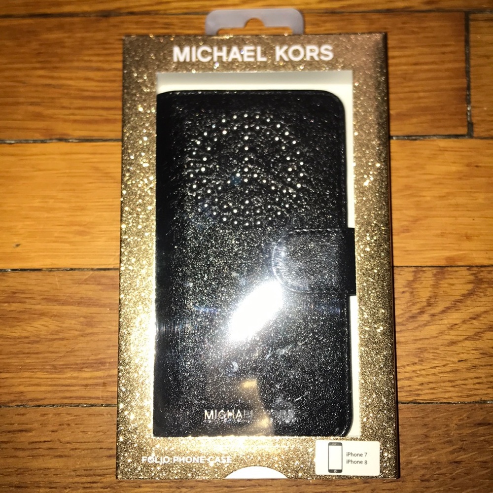 Michael Kors Folio Phone Case iPhone 7 or 8 NWT